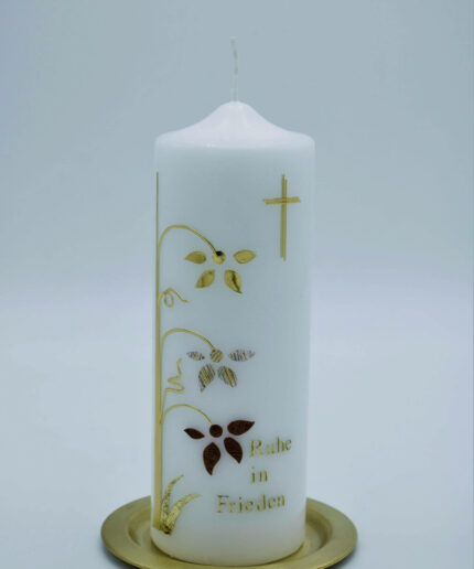 Trauerkerze Blume