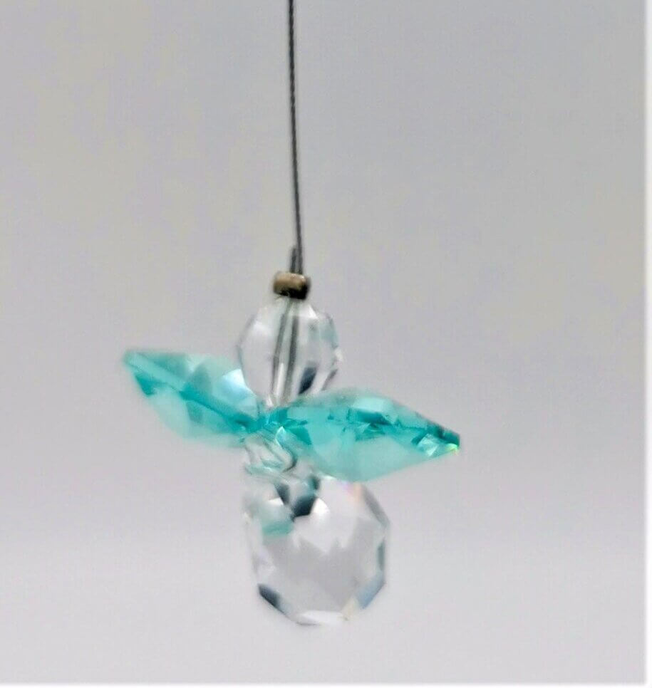 Swarovski Schutzengel Blauer Zirkon Swarovski Schutzengel