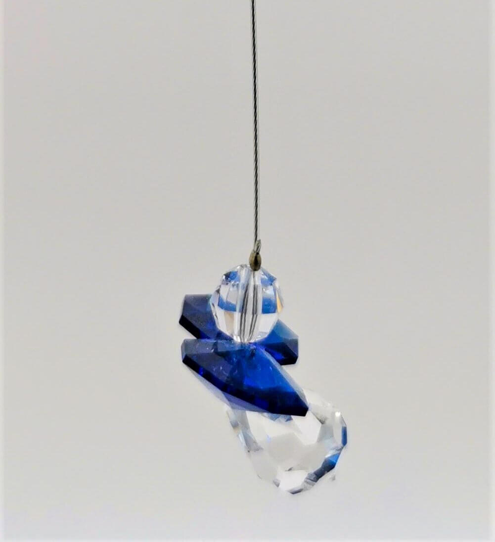 Dunkler Saphir Swarovski Schutzengel