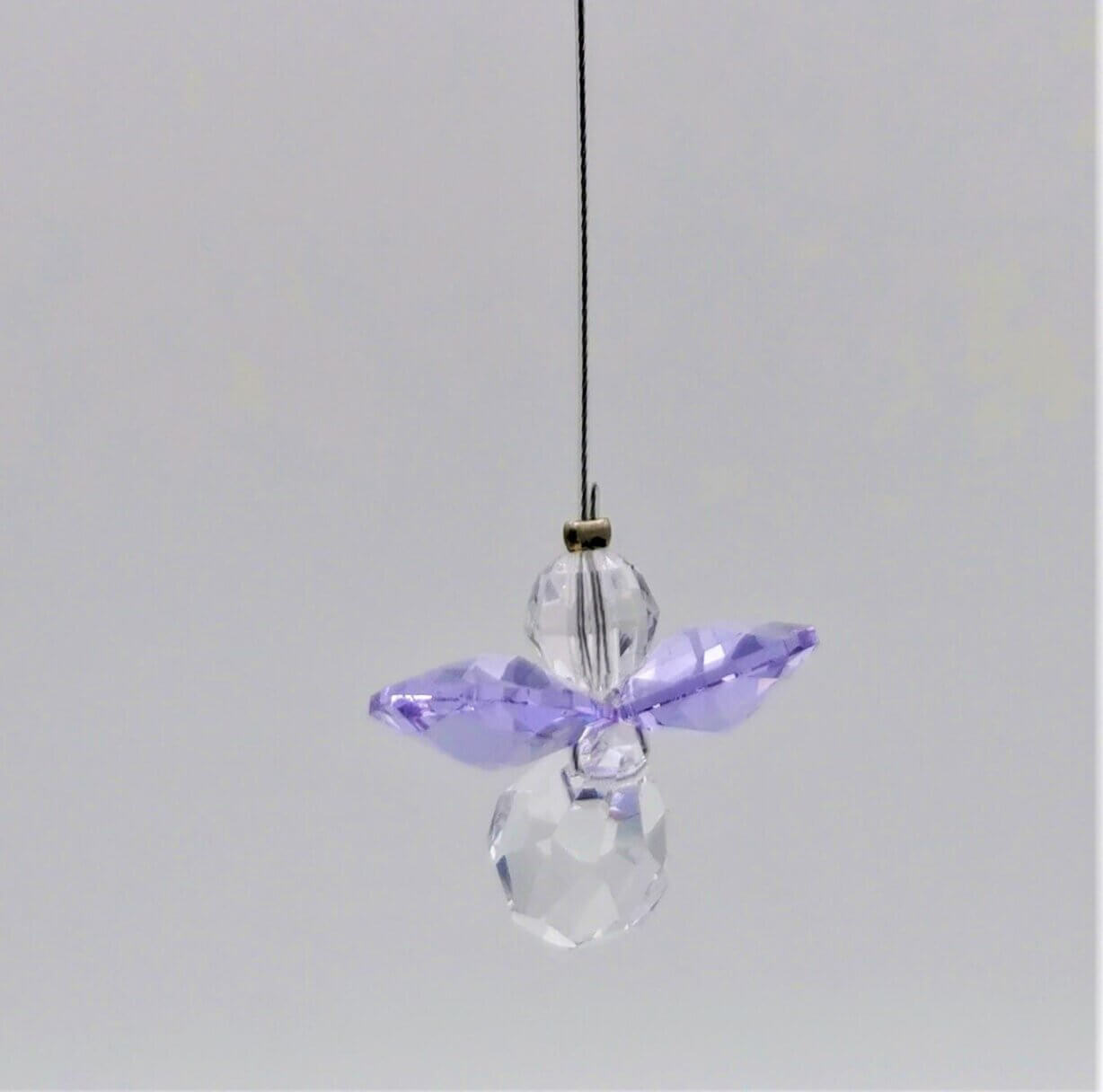 Heller Amethyst Swarovski Schutzengel