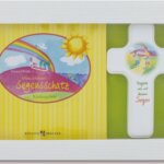 Geschenkset mit Kreuz und Heft
