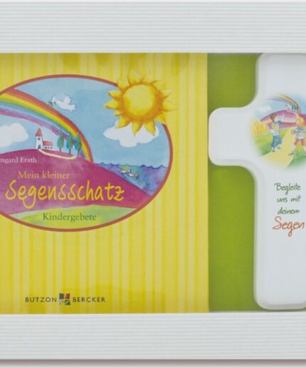 Geschenkset mit Kreuz und Heft