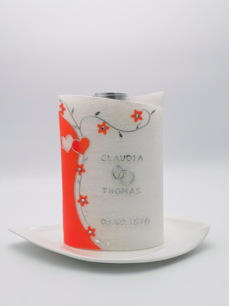 Hochzeitskerze Amelia
