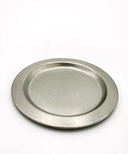 Kerzenteller silber