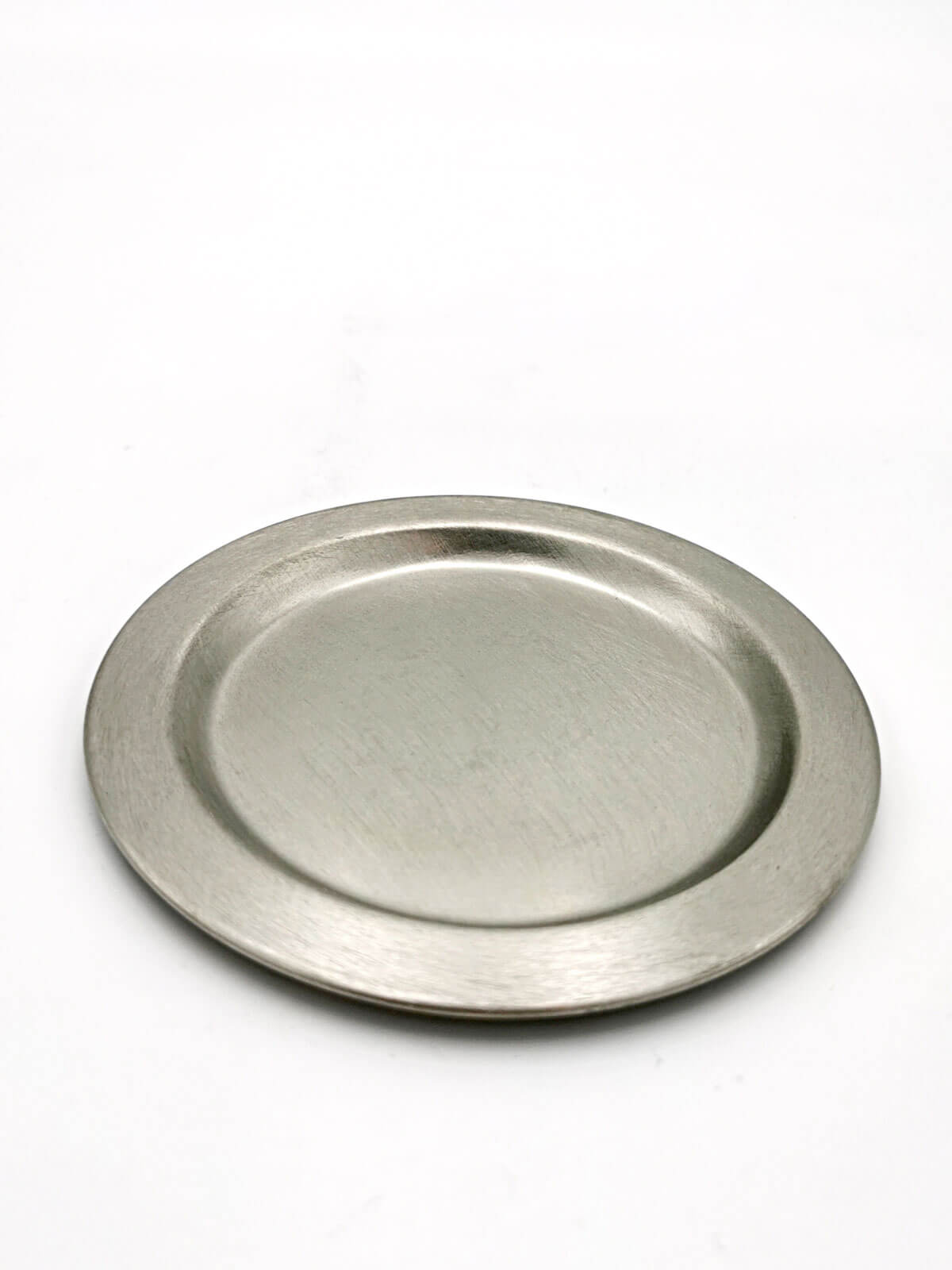 Kerzenteller silber