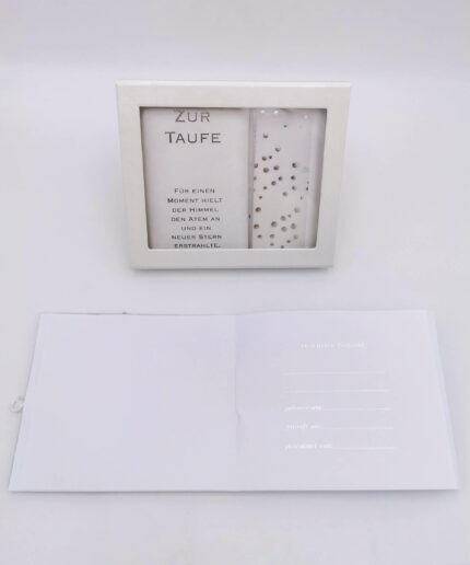 Taufbrief unisex silber