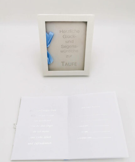 Taufbrief Junge Schleife