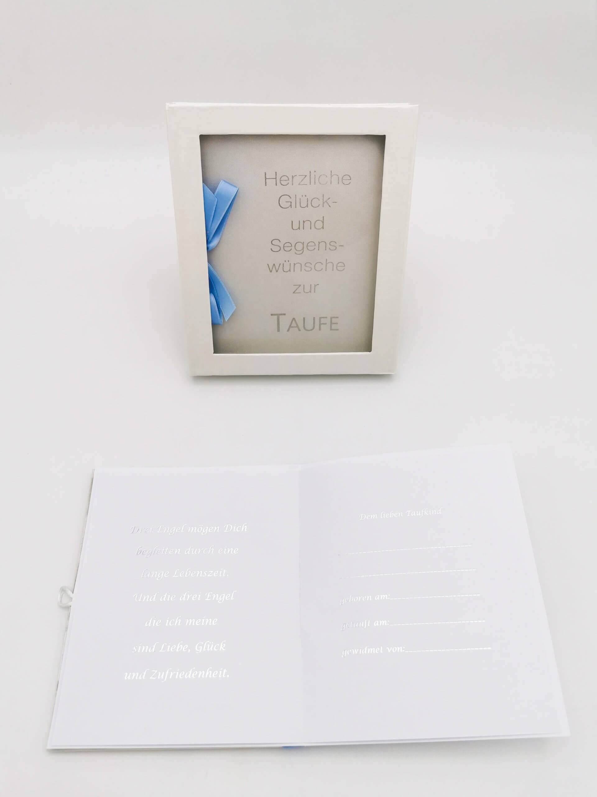 Taufbrief Junge Schleife