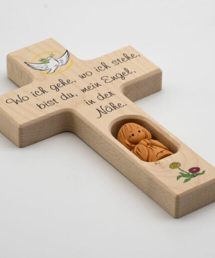 Kinderholzkreuz Taufgeschenk Kreuz