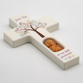 Kinderholzkreuz Taufgeschenk Kreuz