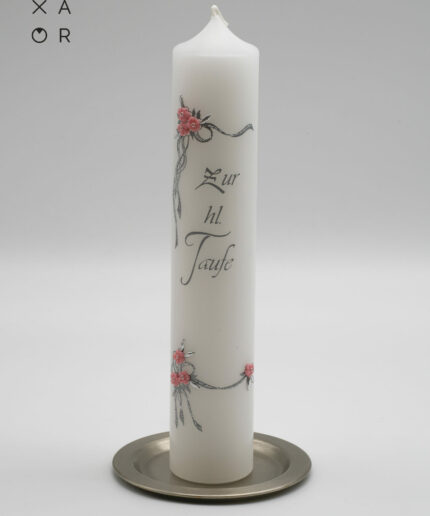 Taufgeschenk Patenkerze Taufkerze