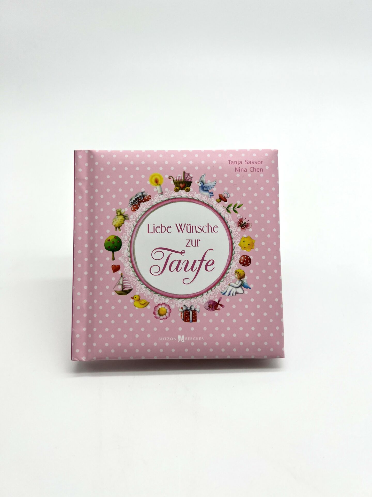 Buch Liebe Wünsche Zur Taufe rsosa Produktfoto Taufgeschenk Liebe Wünsche zur Taufe rosa
