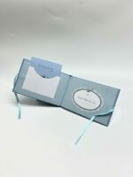 Taufgeschenk - Taufbillet - Zur Taufe alles Gute blau
