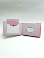 Taufgeschenk - Taufbillet - Zur Taufe alles Gute rosa