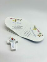 Taufgeschenk - Geschenkset mit Holzkreuz blau