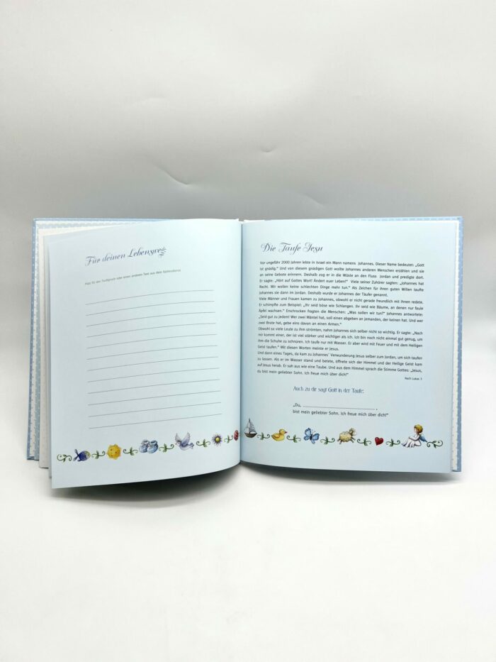 Taufalbum junge Taufgeschenk